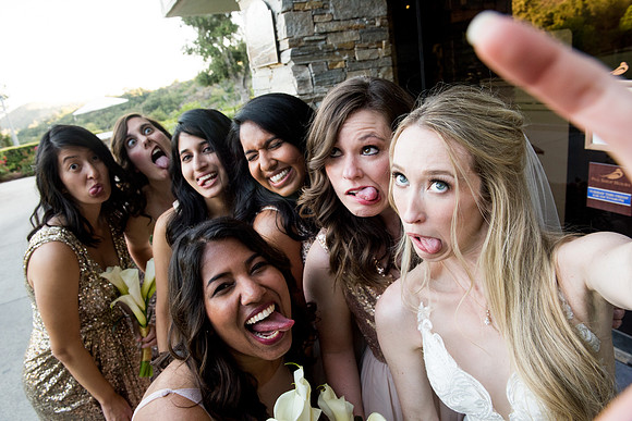 Bridesmaids Selfie